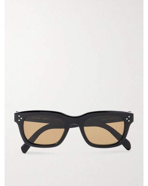 Céline Black D-Frame Acetate Sunglasses