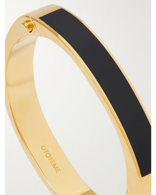Totême  Natural Signature-Tone And Enamel Bracelet