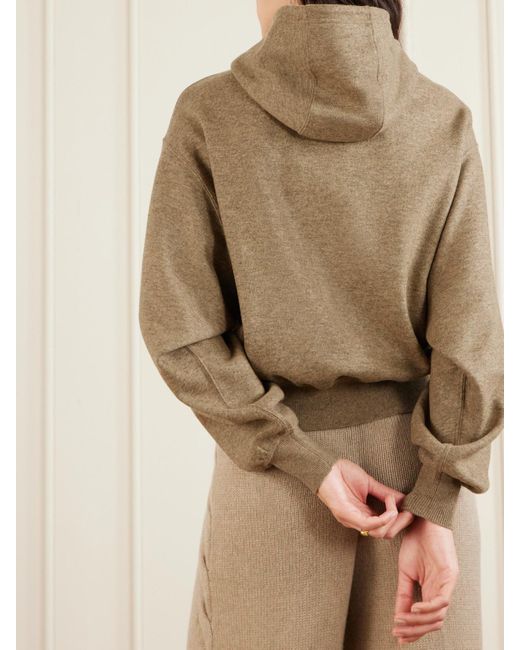 Loro Piana Natural Rio Bodro Cashmere-Blend Hoodie