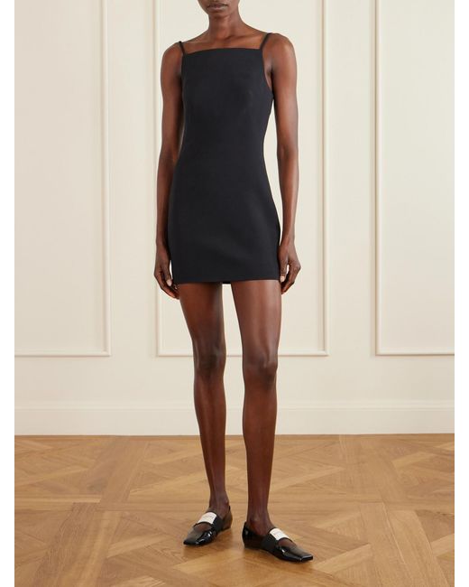 Givenchy Black Cady Mini Dress