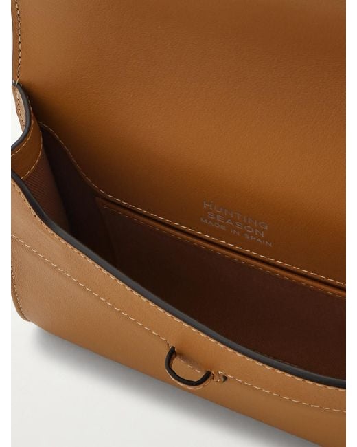 Hunting Season Brown Clutch Aus Leder