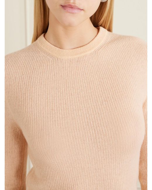 Citizens of Humanity Natural Alessia Wool And Cashmere-Blend Sweater