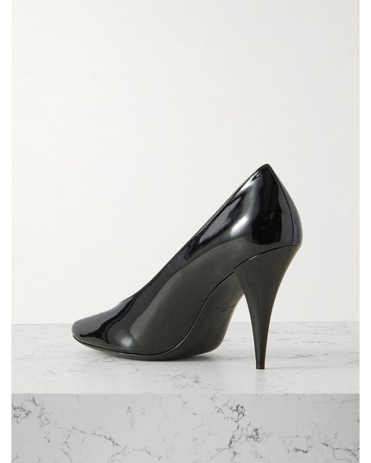 Givenchy Black Patent-Leather Pumps