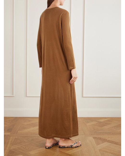 Co. Natural Cashmere Midi Dress