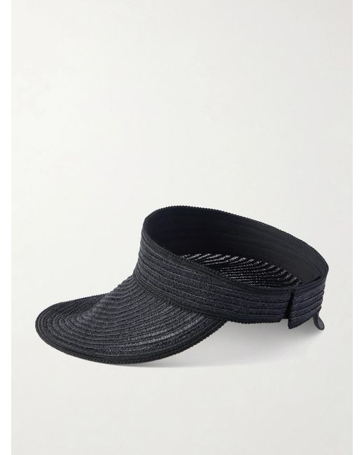 Eugenia Kim Black Trixie Raffia Sunhat