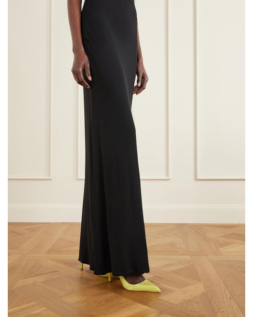 Tom Ford Metallic Satin Slingback Pumps