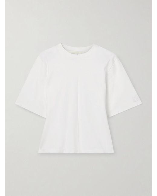 RÙADH White The Isla Organic Cotton-Jersey T-Shirt