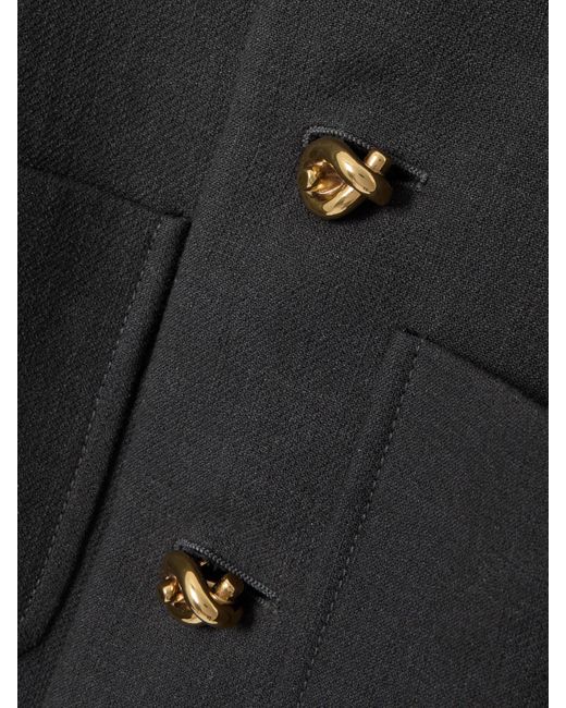 Bottega Veneta Black Woven Jacket