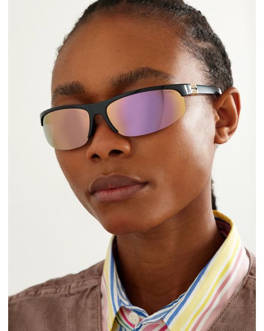 Lunettes De Soleil En D En Acétate Miu Miu en coloris Pink
