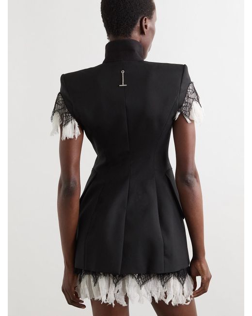 Alexander McQueen Black Sleeveless Jacket