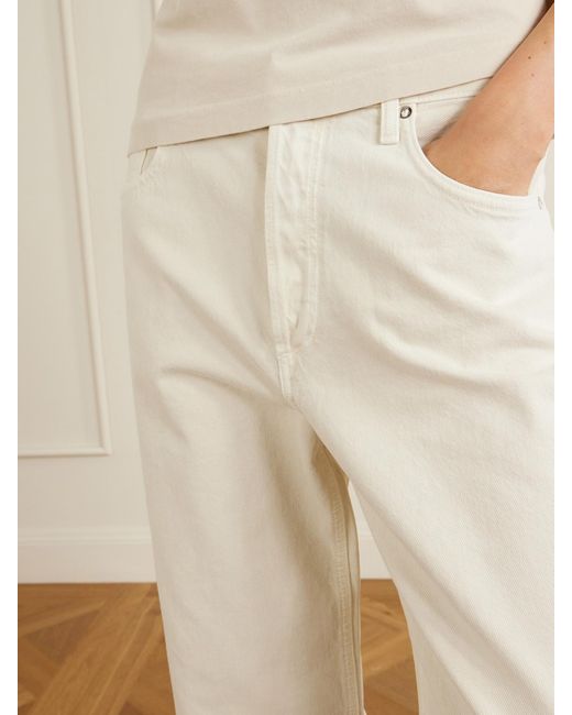 Agolde Natural Low Slung Baggy Organic Boyfriend Jeans