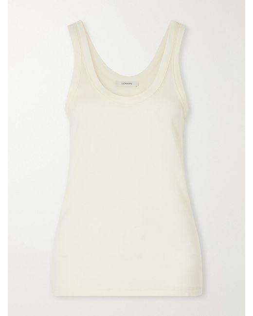 Lemaire Natural Cotton-Jersey Tank