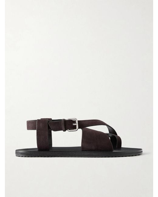 A.Emery Brown Ora Suede Sandals