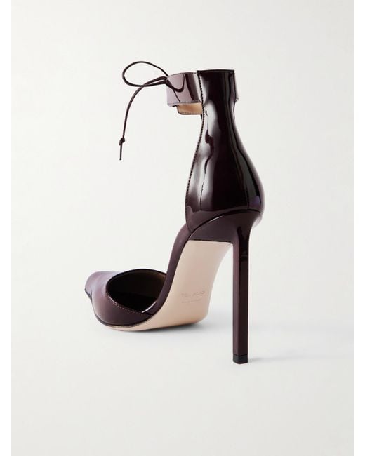 Tom Ford White Patent-Leather Pumps