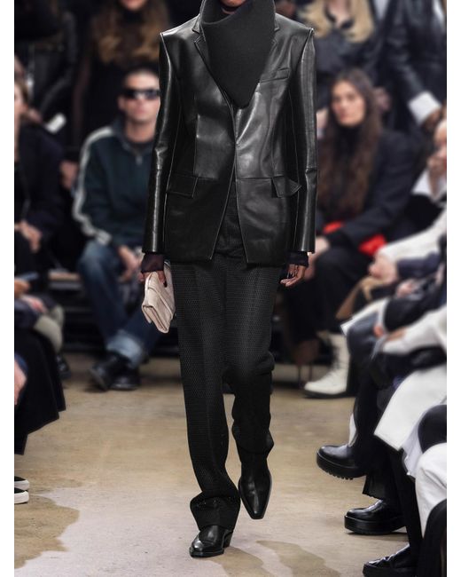 Proenza Schouler Black Hayes Leather Jacket