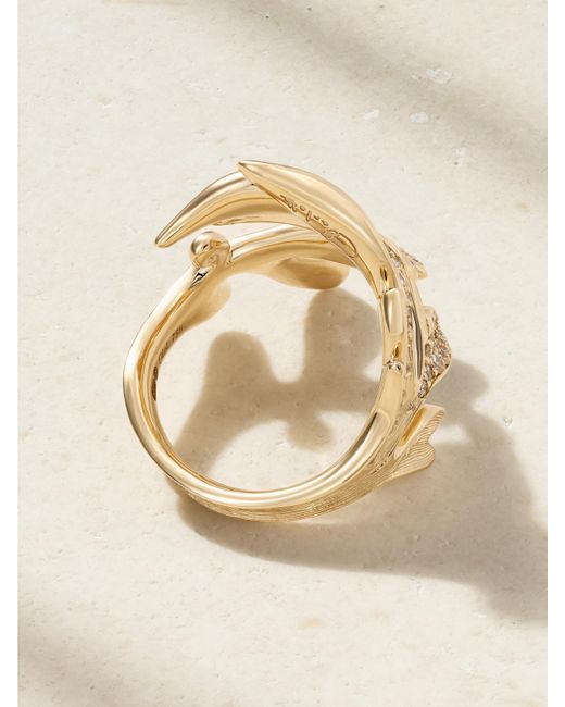 Ole Lynggaard Copenhagen Natural Forest 18-Karat Diamond Ring
