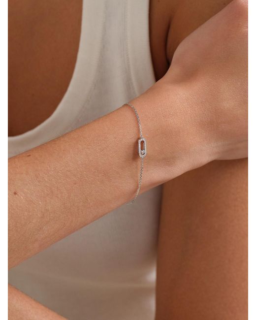 Messika Natural Move Uno 18-Karat Diamond Bracelet