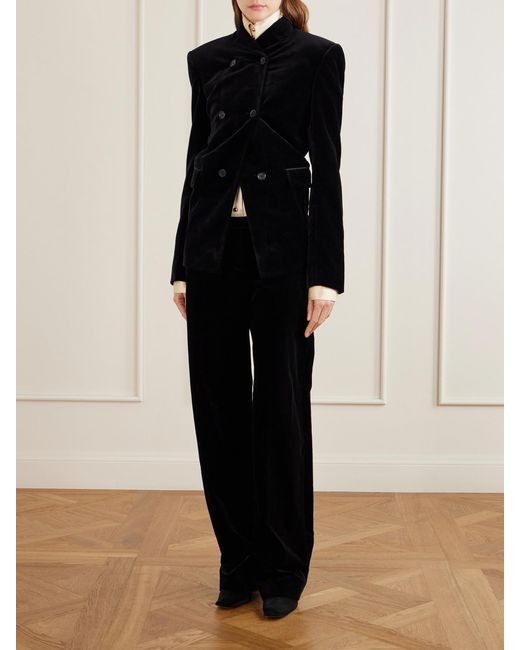 Khaite Natural Ivy Satin Shirt