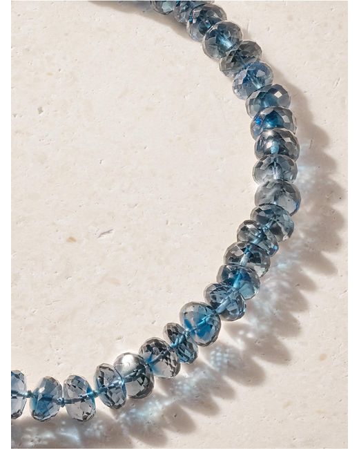 JIA JIA Natural 14-Karat Topaz Necklace