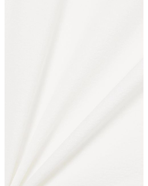 Givenchy White Cutout Stretch-Jersey Top