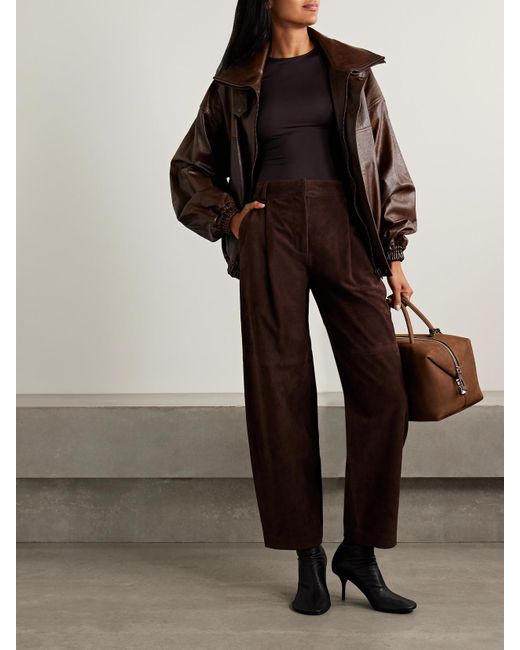 Agolde Black Aura String-Body Aus Stretch-Jersey