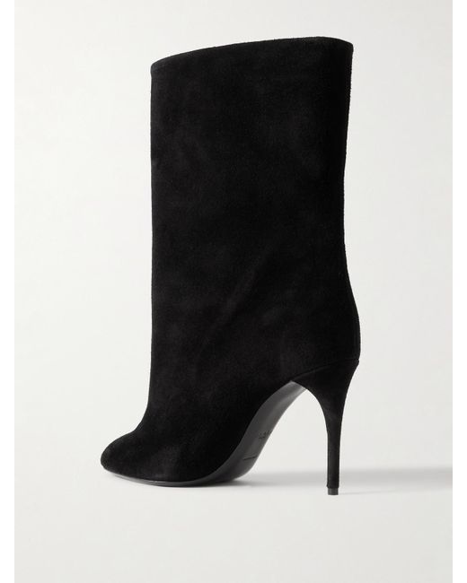 Bottines En Daim Alaïa en coloris Black