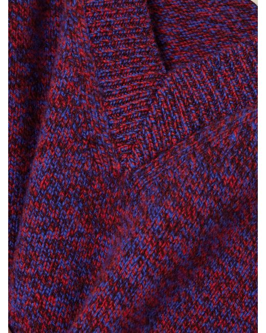 &Daughter Purple Sligo Wool Sweater