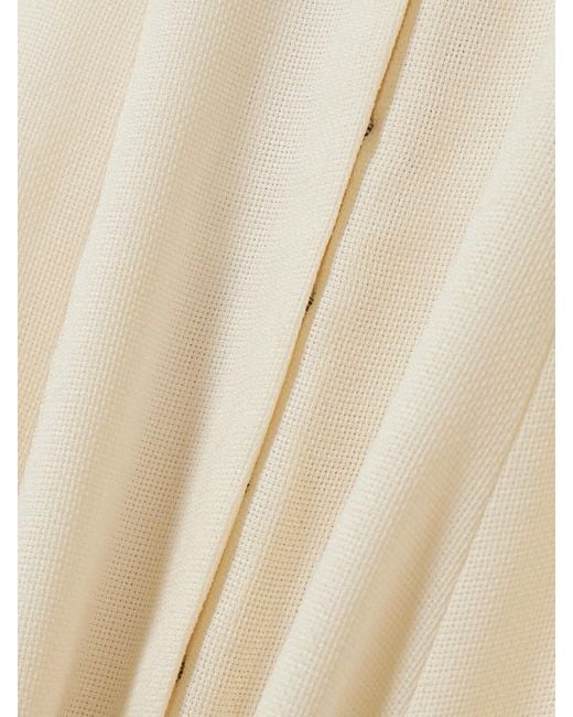 Abadia Natural Midikleid Aus Strick