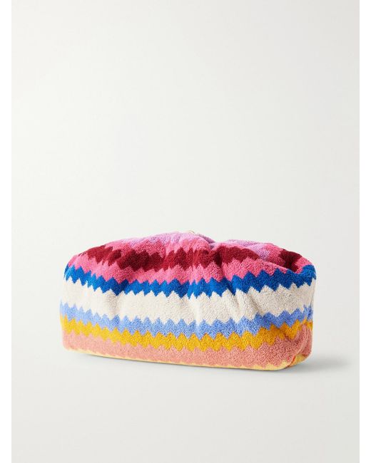 Missoni Multicolor Large Striped Terry Pouch