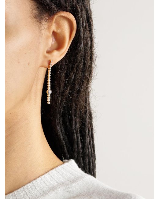 Sophie Bille Brahe Natural 18-Karat Recycled Diamond Earrings