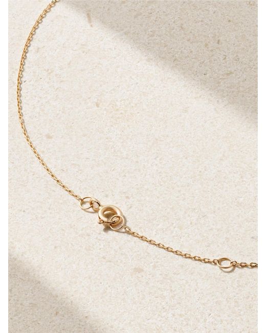 L'Atelier Nawbar Natural Fly Like A Bird 18-Karat, Enamel And Diamond Necklace