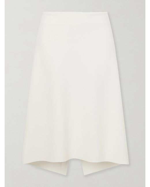 Totême Natural Jersey Midi Skirt