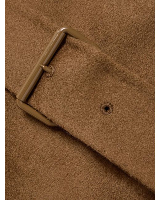 J.W. Anderson Natural Belted Wool-Felt Coat