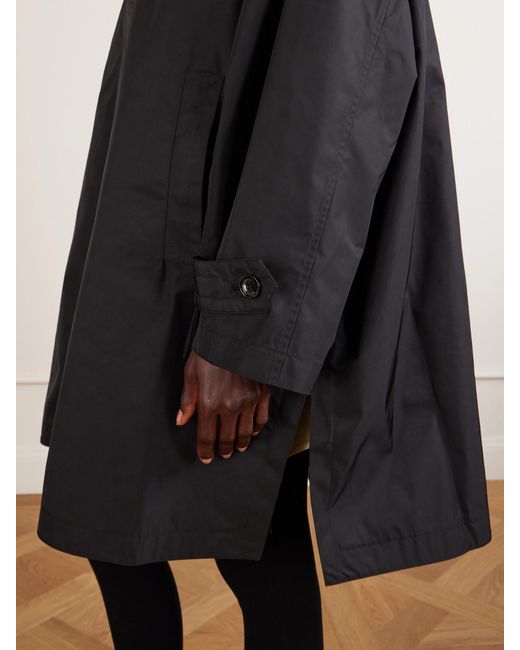 Totême  Black Cotton Coat