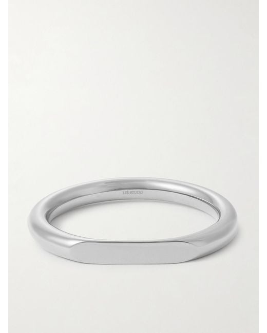 LIE STUDIO Natural The Dora-Plated Bangle