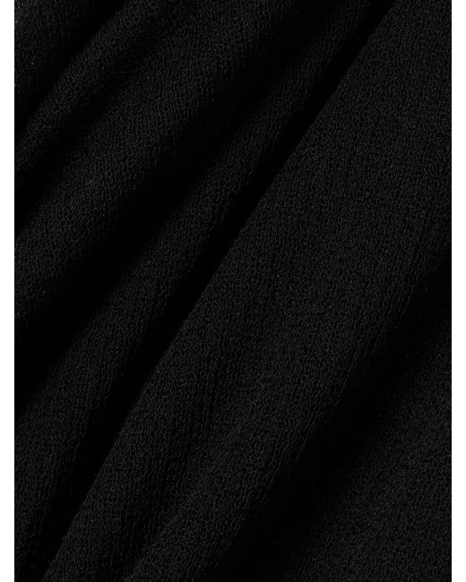 Ssstein Black Knitted Sweater