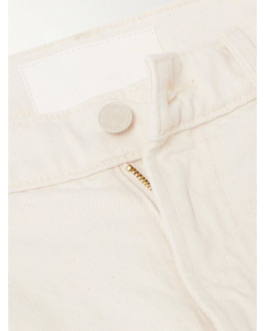 Mother Natural The Dodger Frayed Denim Shorts