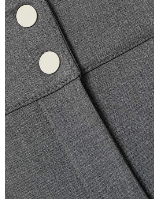 Brunello Cucinelli Gray Skihose Aus Einer Wollmischung