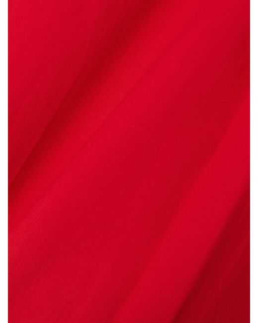 Matteau Red Shorts Aus Biobaumwollpopeline