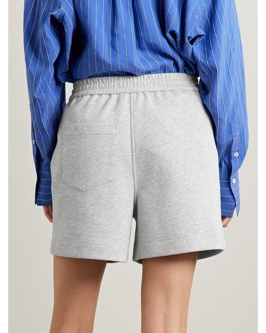 Co. Gray Tton And Tencel-Blend Jersey Shorts