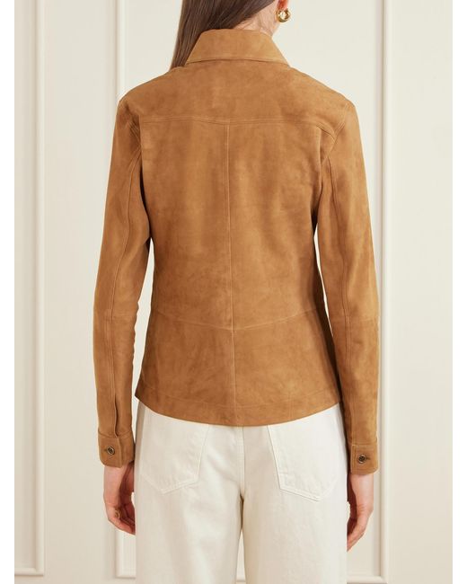 Arma Brown Faye Suede Jacket