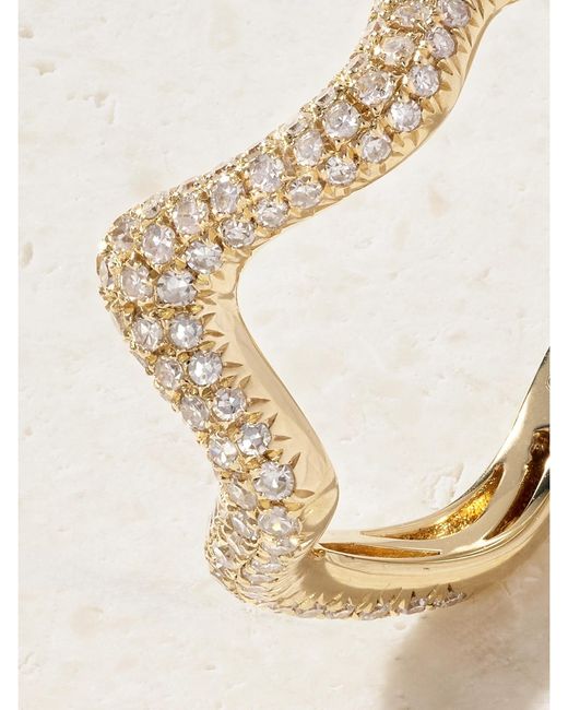 SHAY Natural Wave 18-Karat Diamond Ring
