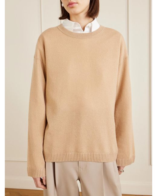 Allude Natural Cashmere Sweater