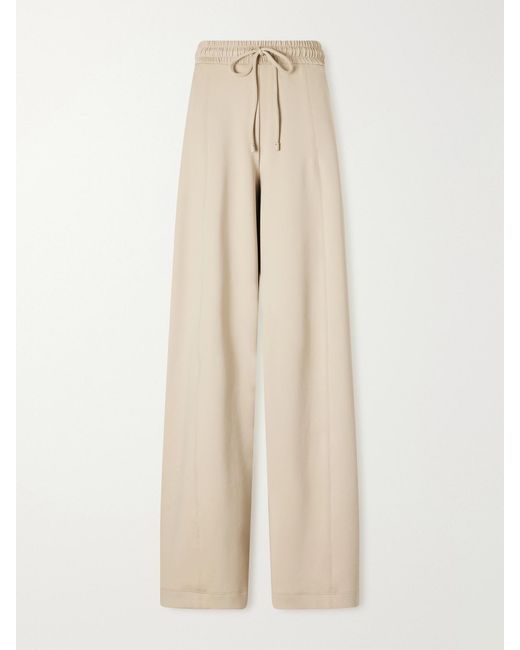 Max Mara Natural Jersey Wide-Leg Pants