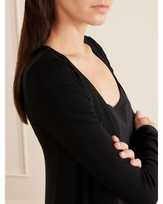 The Park Black Julia Stretch Cardigan
