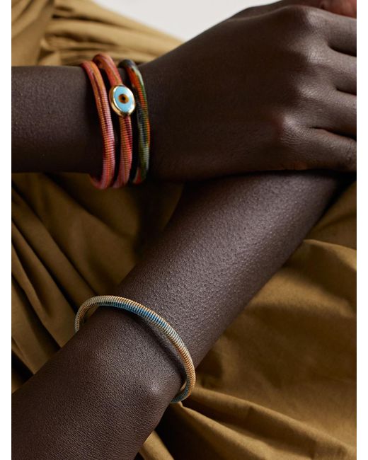 Ole Lynggaard Copenhagen Natural Life 18-Karat And Rope Bracelet