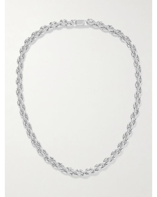 Jennifer Fisher White Soho-Plated Necklace