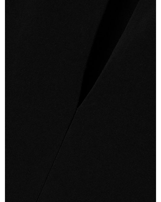 Brandon Maxwell Black The Marla Oberteil Aus Stretch-Jersey Mit Cut-Out