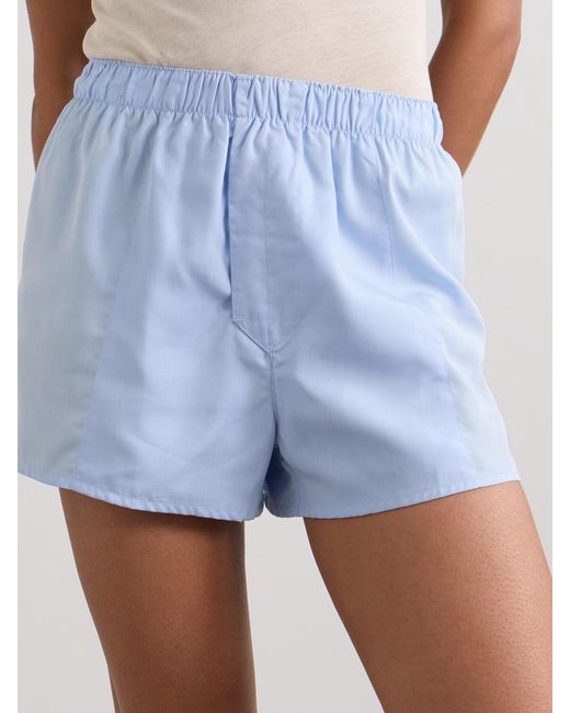 CDLP Blue Tencel️ Lyocell Pajama Shorts