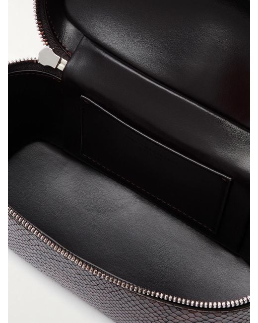 Sac Porté Épaule Effet Serpent Stella McCartney en coloris Black